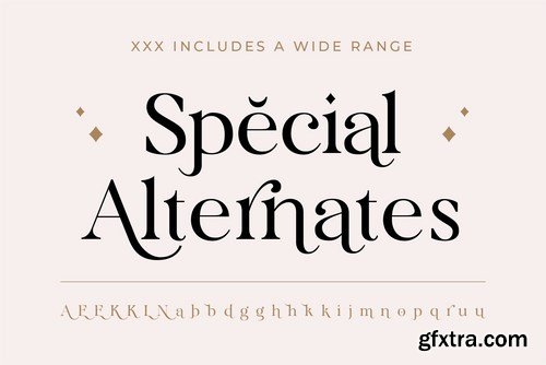 Roserri - Modern Ligature Serif