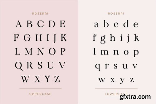 Roserri - Modern Ligature Serif