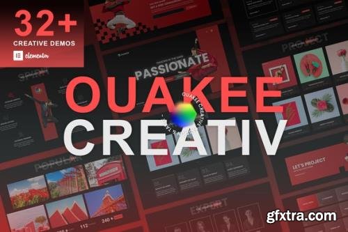 ThemeForest - Ouakee v1.0.1 - Creative Company & Professional Portfolio Elementor Template Kit - 33786237