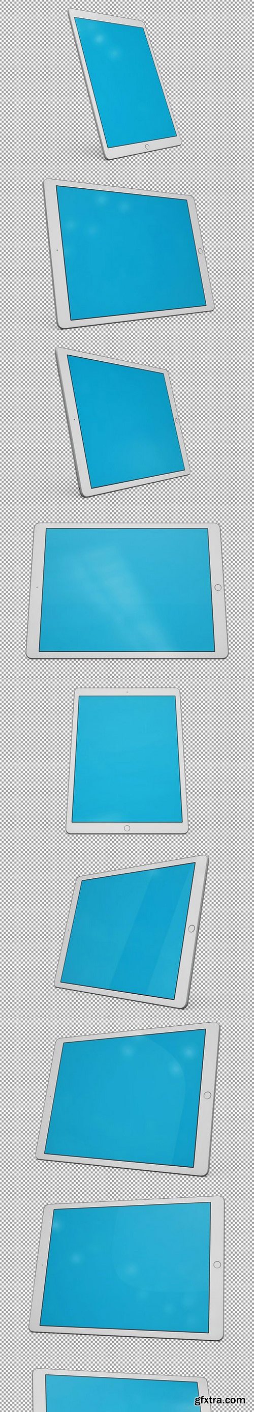 BUNDLE iPad Pro 12.9 Mockup