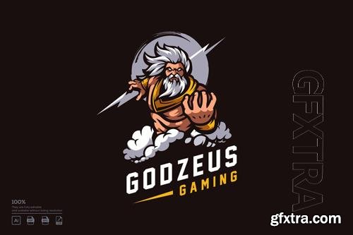 Zeus Logo Esport design template