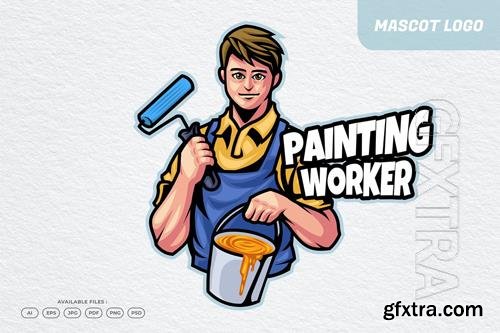 Painting Logo design template