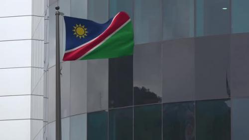 Videohive - Namibia Flag Background 2K - 33748091 - 33748091