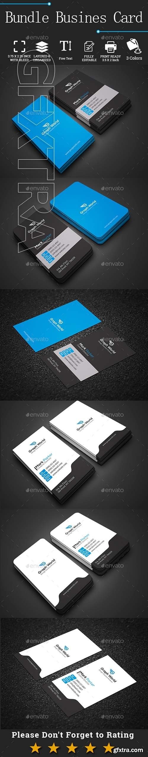 GraphicRiver - Bundle Business Cards 22135515