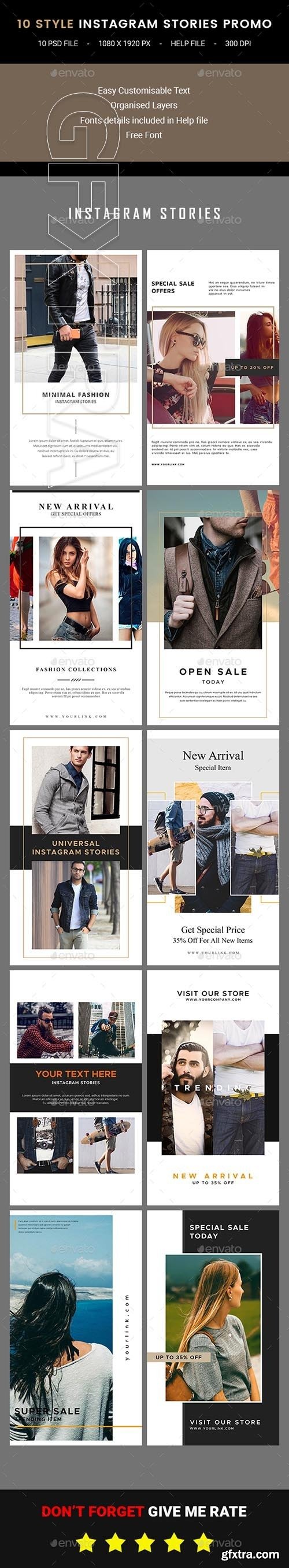 GraphicRiver - Instagram Stories 21956014