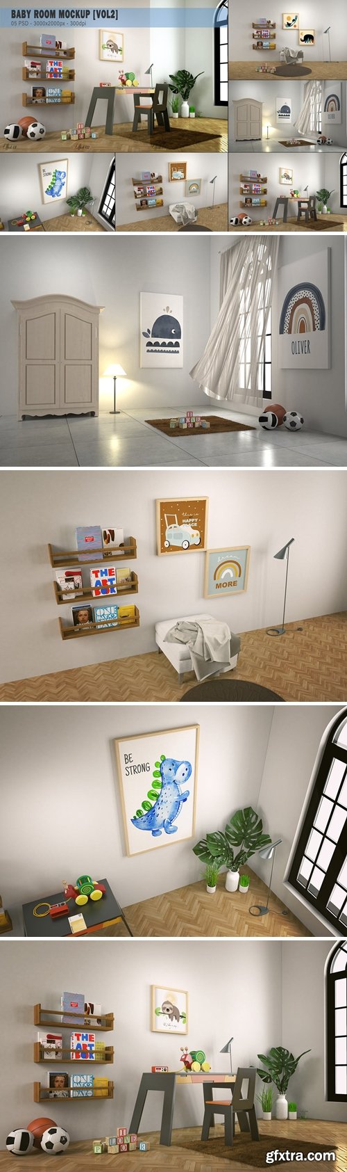 Baby Room Mockup [Vol2]