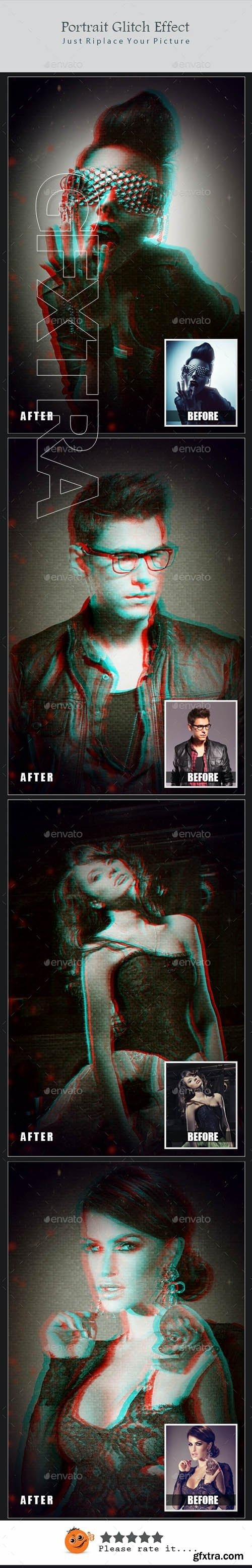 GraphicRiver - Potrait Glitch Effect 21912708