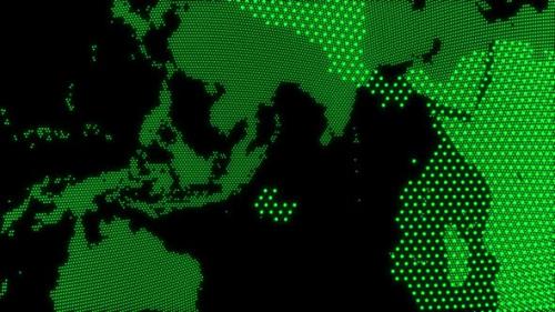 Videohive - Digital green world 3D hologram - 33790756 - 33790756