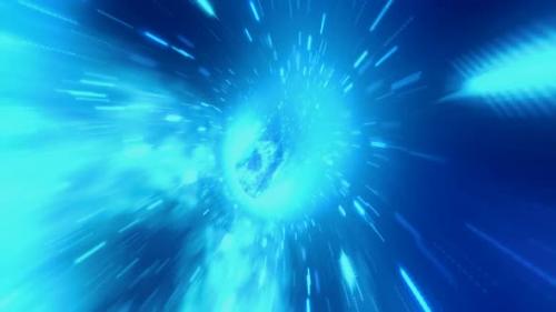 Videohive - Vortex Wormhole Travel Deep Blue - 33799852 - 33799852