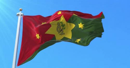 Videohive - Eastern Highlands Province Flag - 33705030 - 33705030