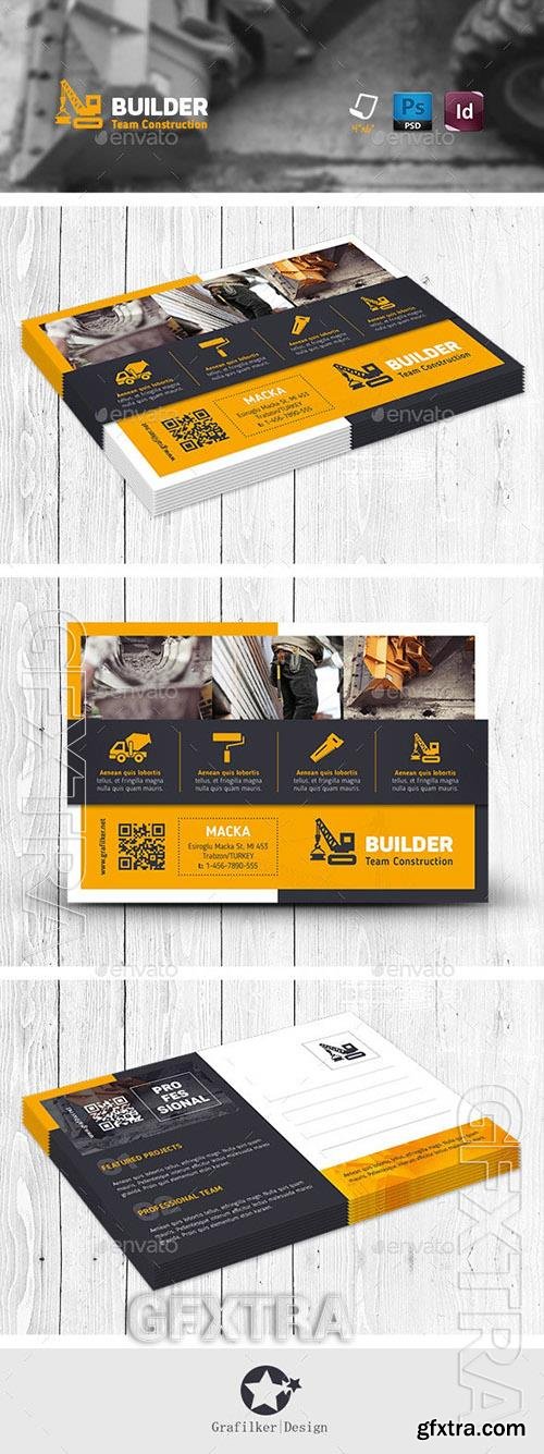 Construction Postcard Templates 11457297