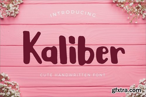 CM - Kaliber Cute Typeface 2184690