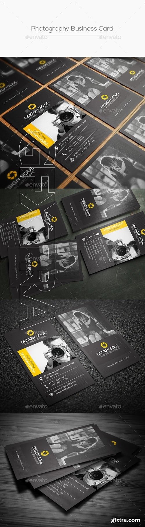 GraphicRiver - Photography Business Card 21730116