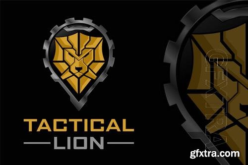 Tactical Lion Logo design templates