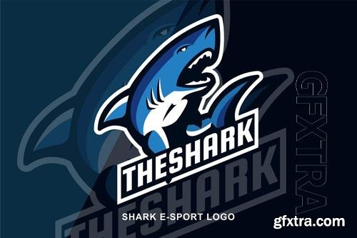 Shark E Sport Logo design templates