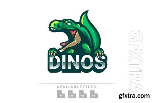 Dinos Logo Mascot design templates