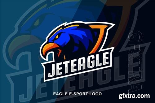 Eagle E Sport Logo design templates