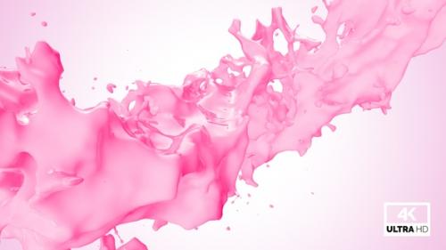 Videohive - Twisted Strawberry Milkshake Splash V8 - 33711861 - 33711861