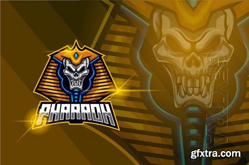 Pharaoh E-sport Logo Template