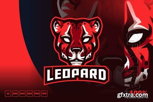 Leopard Mascot Logo