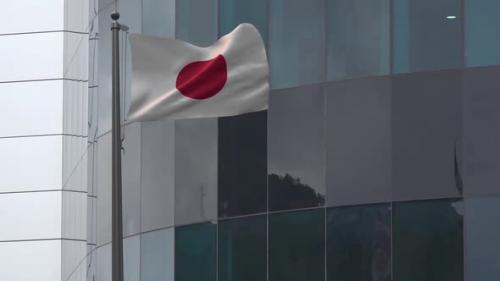 Videohive - Japan Flag Background 2K - 33712471 - 33712471