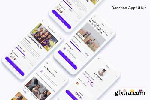 Donation App UI Kit