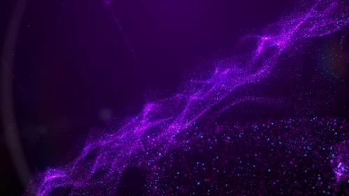 Videohive - Colorful Action Explosion Particles on Dark Area Background - 33718992 - 33718992