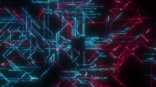 Videohive - Circuit Background Loop - 33721197 - 33721197