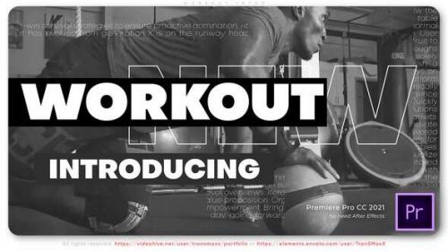 Videohive - Workout Intro - 33715350 - 33715350