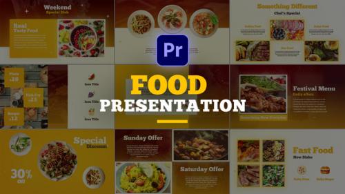 Videohive - Food Presentation Slideshow for Premiere Pro - 33745020 - 33745020