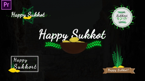 Videohive - Sukkot Titles - Jewish Holiday - 33746846 - 33746846