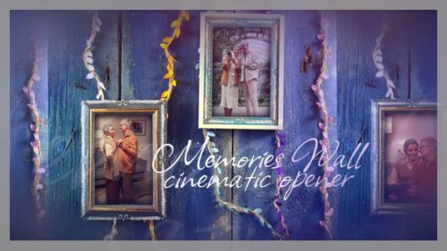 Videohive - Memories Wall Cinematic Opener - 33753065 - 33753065