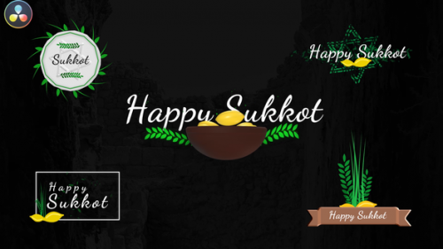 Videohive - Sukkot Titles - Jewish Holiday - 33756496 - 33756496