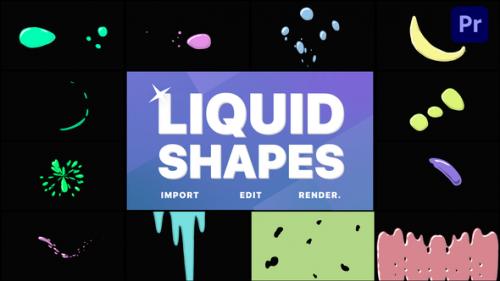 Videohive - Liquid Shapes | Premiere Pro MOGRT - 33758204 - 33758204