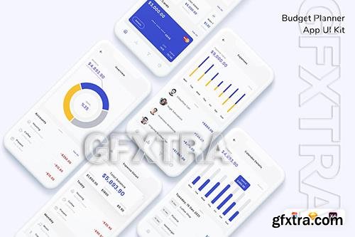 Budget Planner App UI Kit XHNKA6X