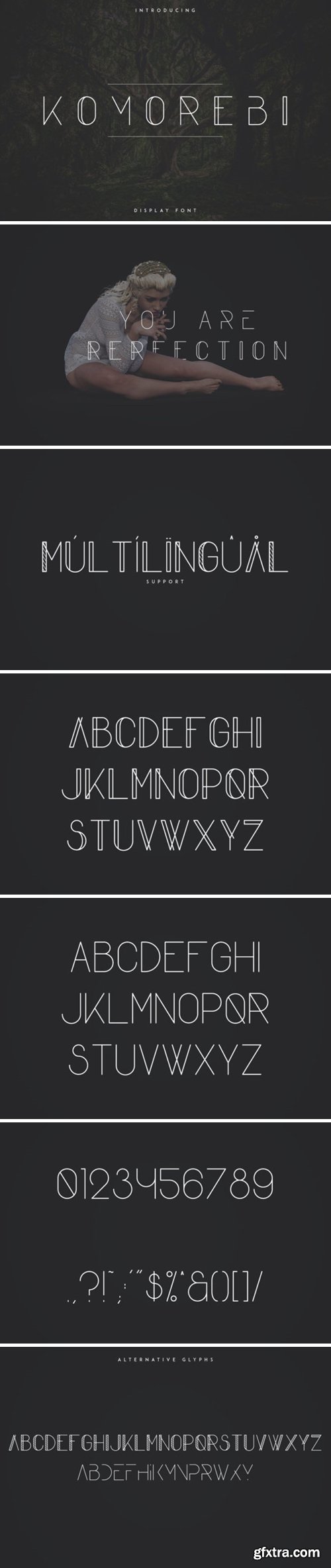 Komorebi Font