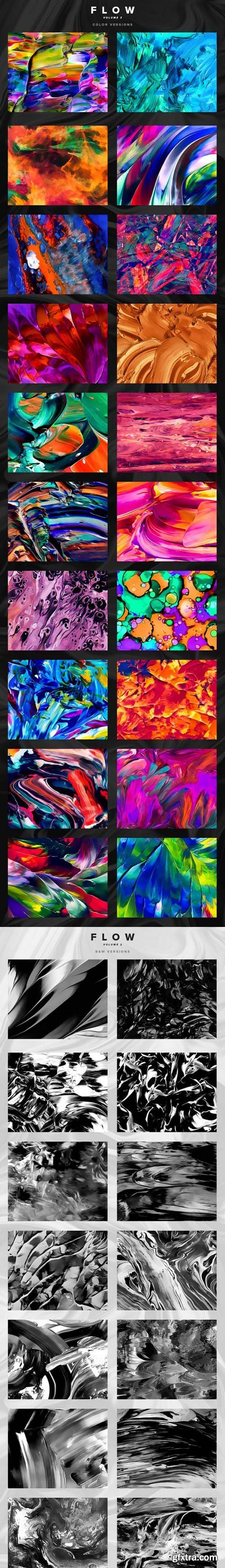 Flow Vol 3 100 fluid paintings