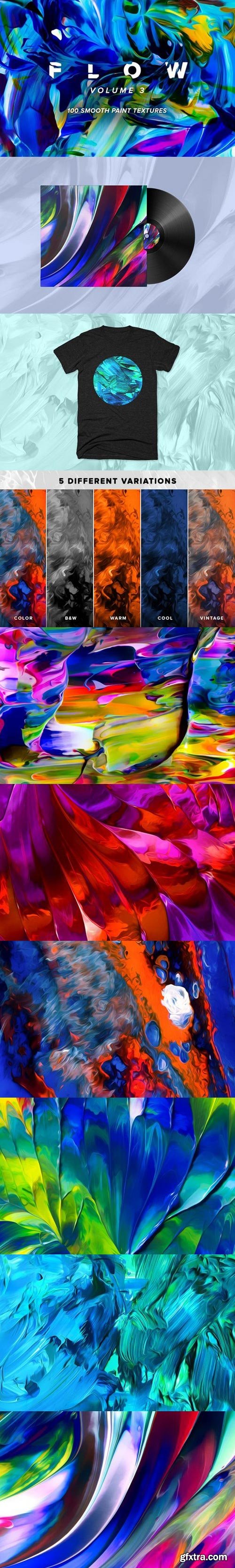 Flow Vol 3 100 fluid paintings