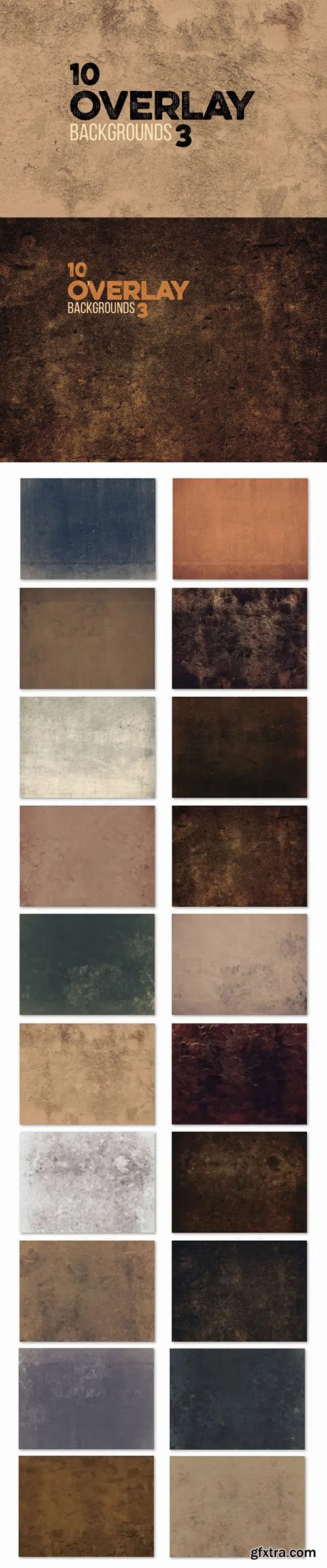 20 Creative Overlay Backgrounds Bundle