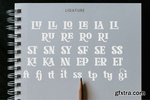 Glaster - Elegant Serif Font