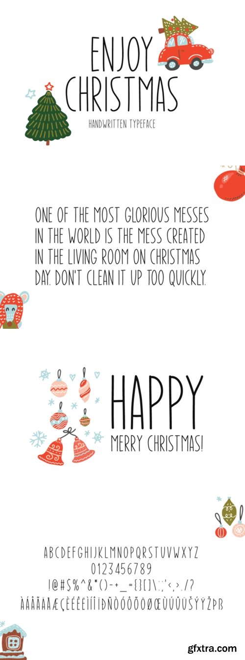 Enjoy Christmas Font