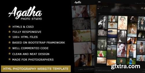 ThemeForest - Agatha v1.7 - Photography Portfolio Website Template - 15349868