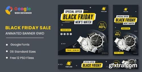 CodeCanyon - Black Friday Sale HTML5 Banner Ads GWD v1.0 - 33791786