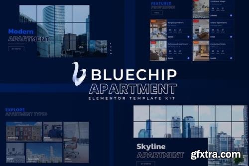 ThemeForest - Bluechip v1.0.0 - Apartment & Property Elementor Template Kit - 33786479