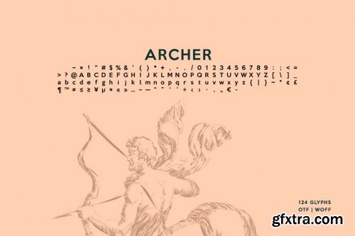 CreativeMarket - Archer - Minimal Sans Serif 3764857