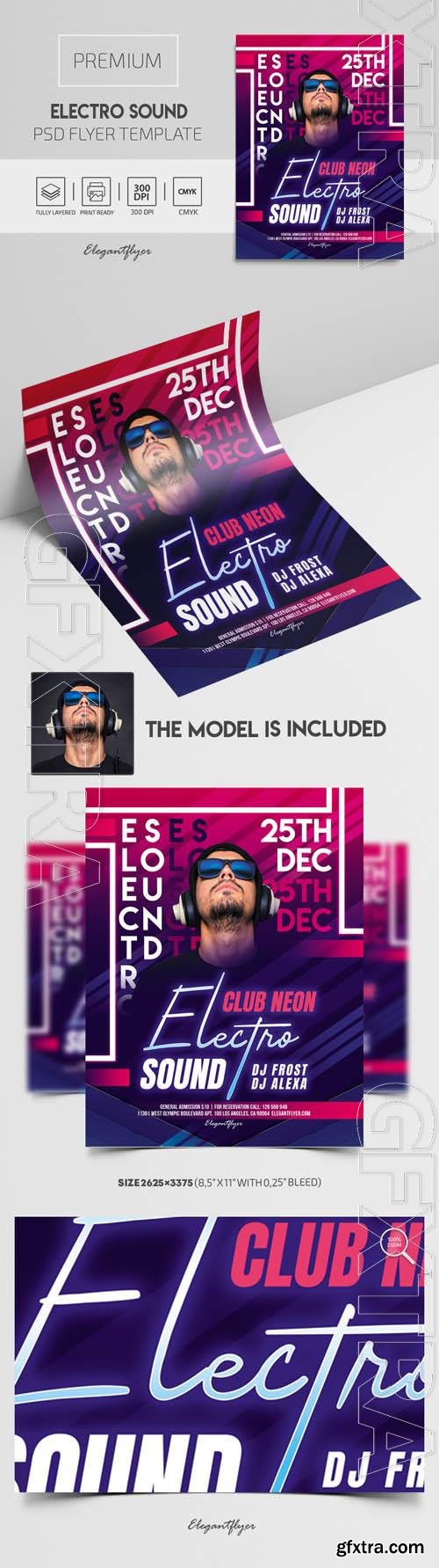 Electro Sound Premium PSD Flyer Template