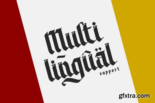 Modern Blackletter Font