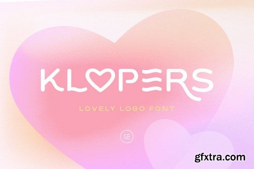 Klopers - Lovely Logo Font