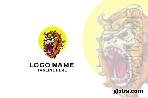 Monkey King Logo Design Vector