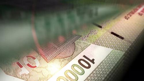 Videohive - Iran Rial money counting seamless loop - 33823685 - 33823685